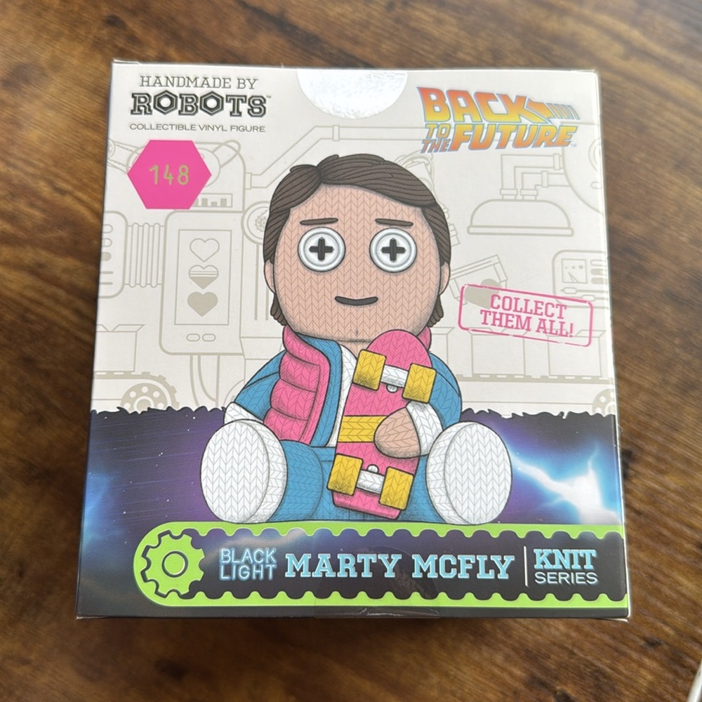 Marty McFly Limited Edition Collectible Vinyl Figure Knit Series - Picture 7 of 10